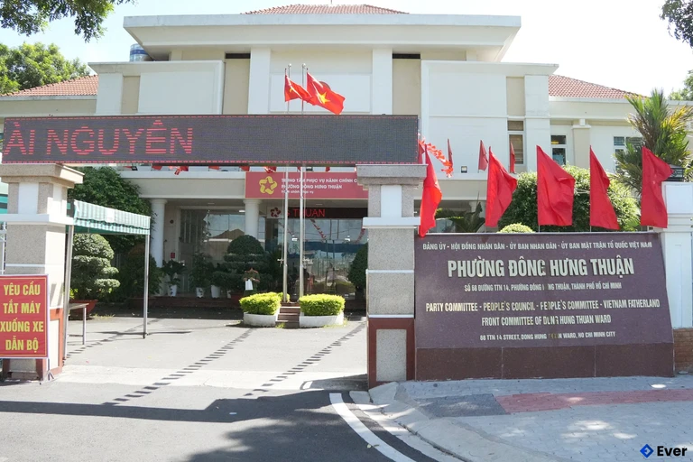 Trụ sở hành chính phường Đông Hưng Thuận