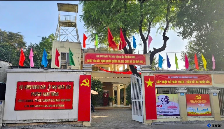 Trụ sở hành chính phường Hạnh Thông