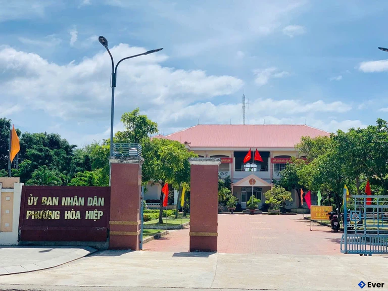 Trụ sở hành chính phường Hòa Hiệp sau sáp nhập