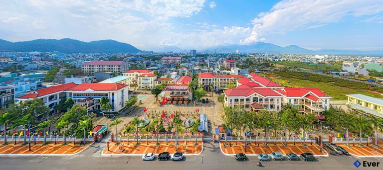 Trụ sở hành chính phường Hòa Khánh sau sáp nhập