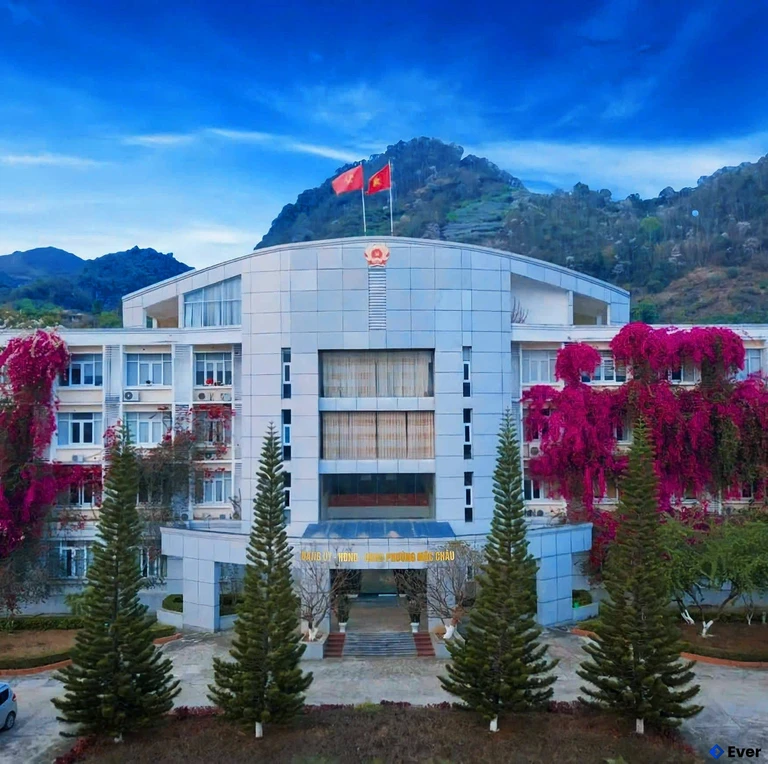 Trụ sở hành chính phường Mộc Châu sau sáp nhập