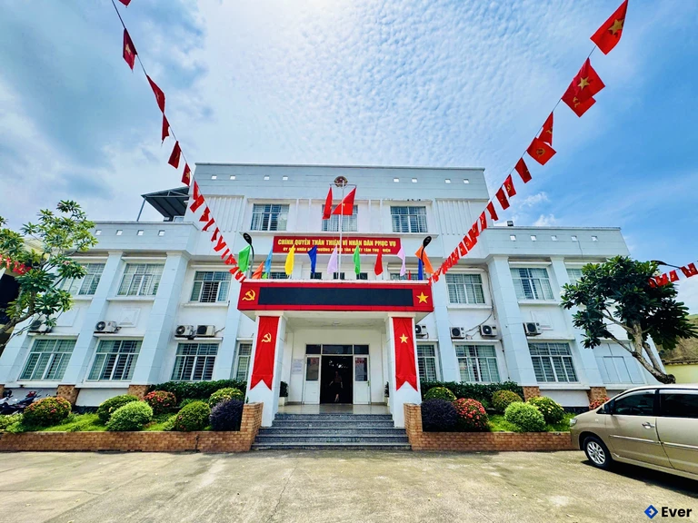 Trụ sở hành chính phường Phước Tân sau sáp nhập