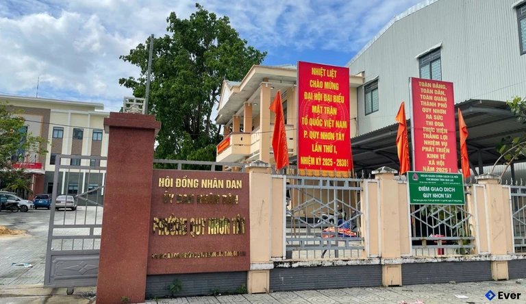 Trụ sở hành chính phường Quy Nhơn Tây, tỉnh Gia Lai