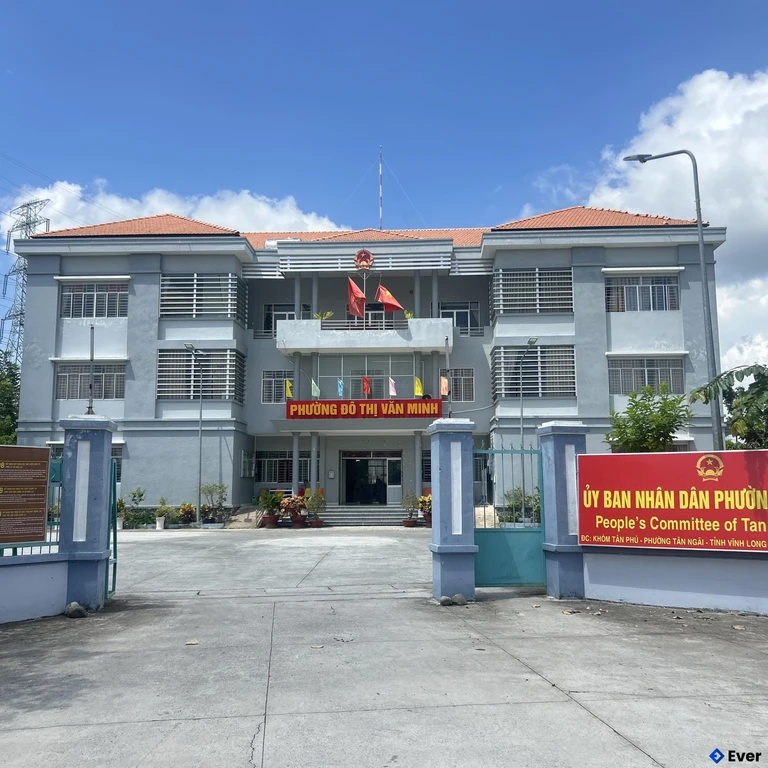 Trụ sở hành chính phường Tân Ngãi sau sáp nhập