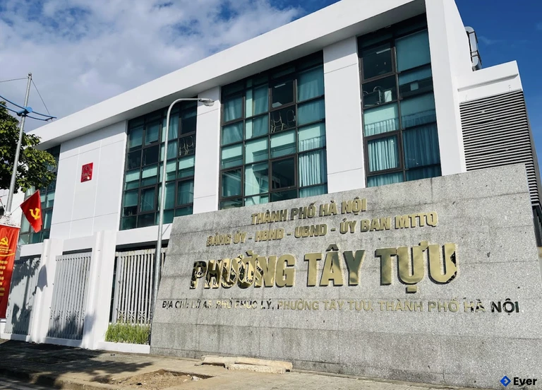 Trụ sở hành chính phường Tây Tựu