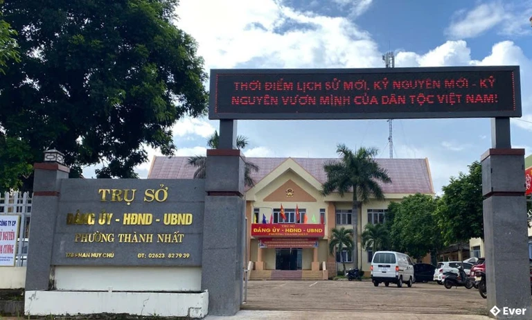 Trụ sở hành chính phường Thành Nhất, tỉnh Đắk Lắk