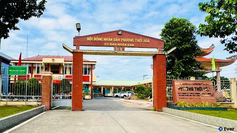 Trụ sở hành chính phường Thới Hòa