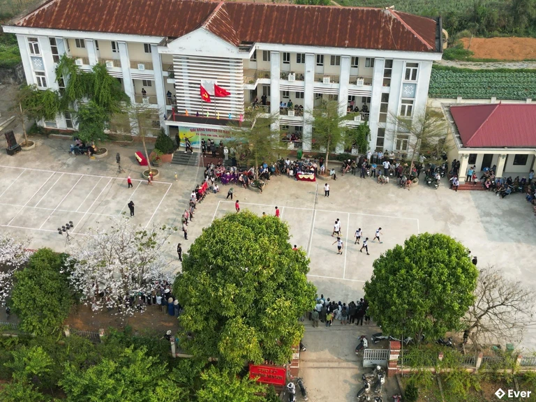 Trụ sở hành chính phường Vân Sơn sau sáp nhập