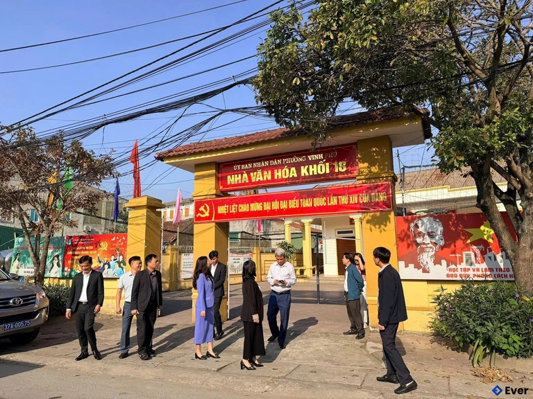 Trụ sở hành chính phường Vinh Phú sau sáp nhập