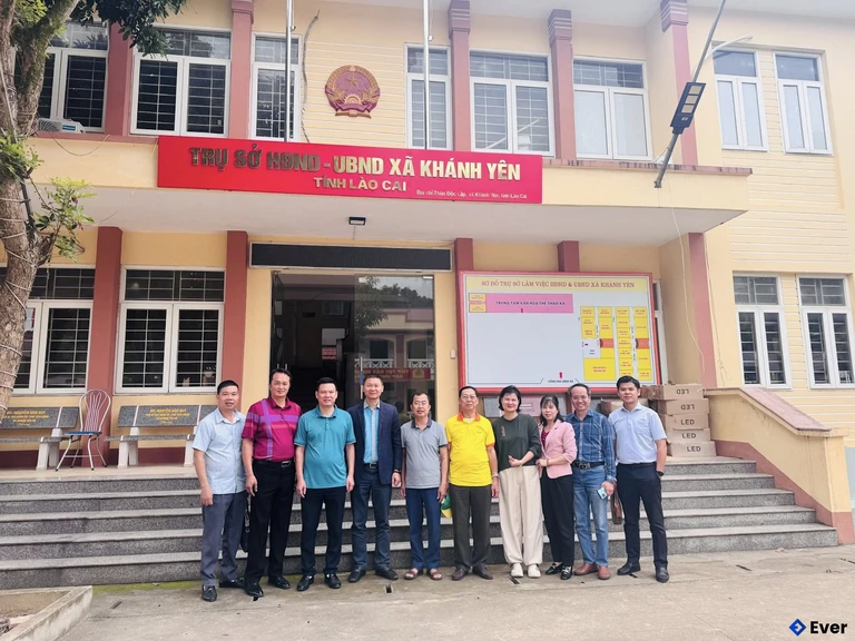 Trụ sở hành chính tại xã Khánh Yên, Lào Cai