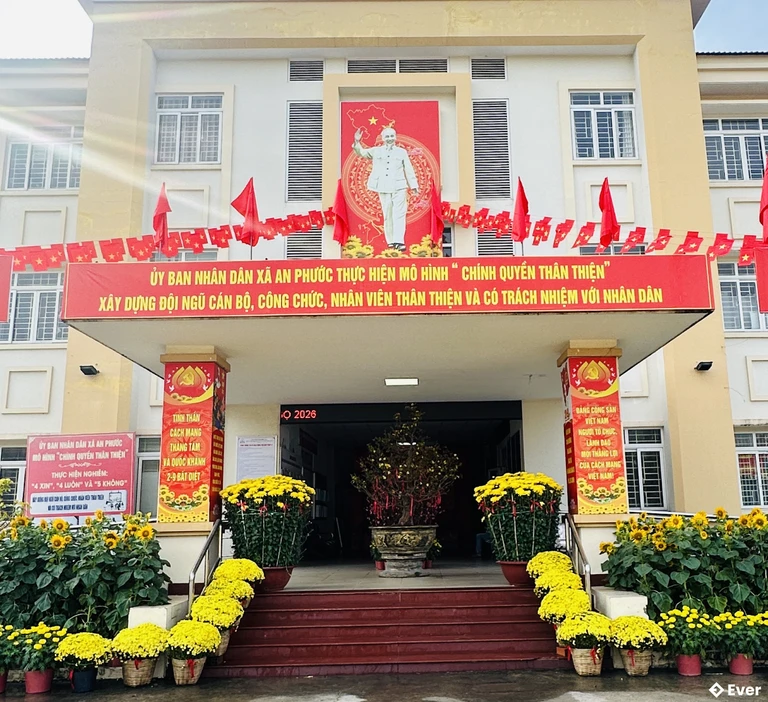 Trụ sở hành chính xã An Phước sau sáp nhập