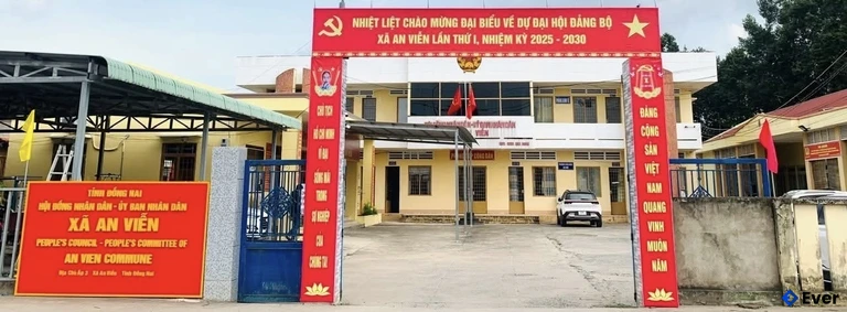 Trụ sở hành chính xã An Viễn sau sáp nhập