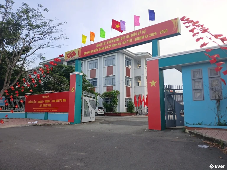 Trụ sở hành chính xã Bình An sau sáp nhập