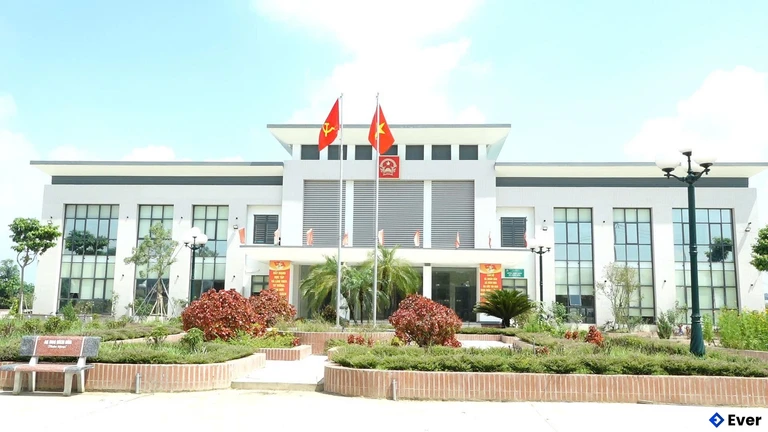 Trụ sở hành chính xã Bình Minh sau sáp nhập