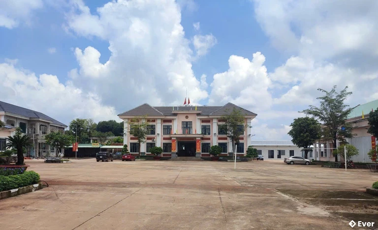 Trụ sở hành chính xã Bom Bo sau sáp nhập