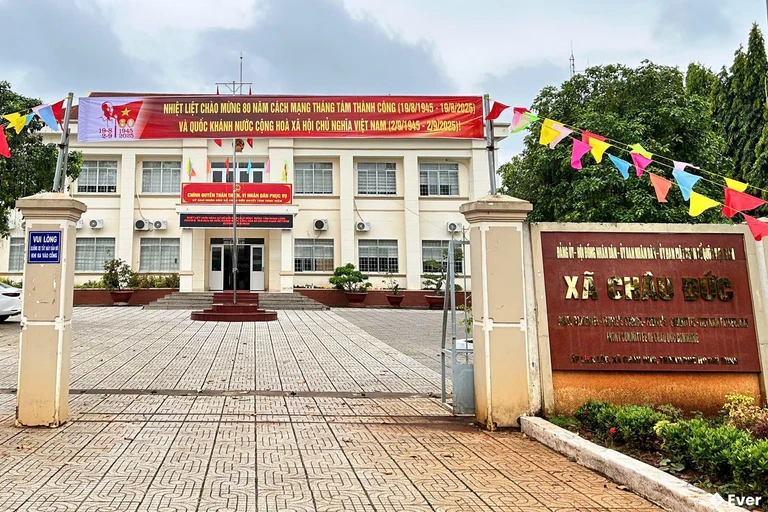 Trụ sở hành chính xã Châu Đức