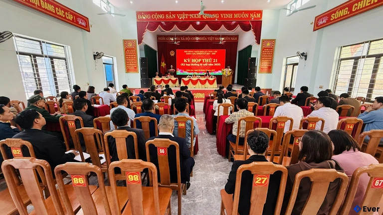 Trụ sở hành chính xã Châu Lộc sau sáp nhập