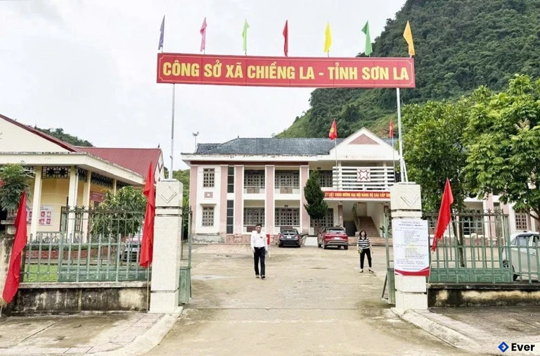 Trụ sở hành chính xã Chiềng La sau sáp nhập