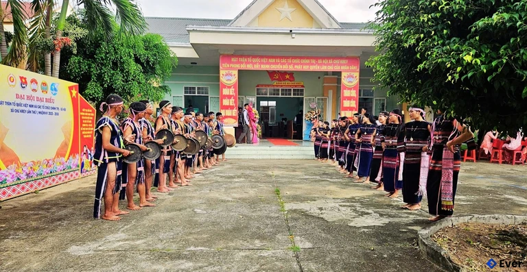 Trụ sở hành chính xã Chư Krey, tỉnh Gia Lai