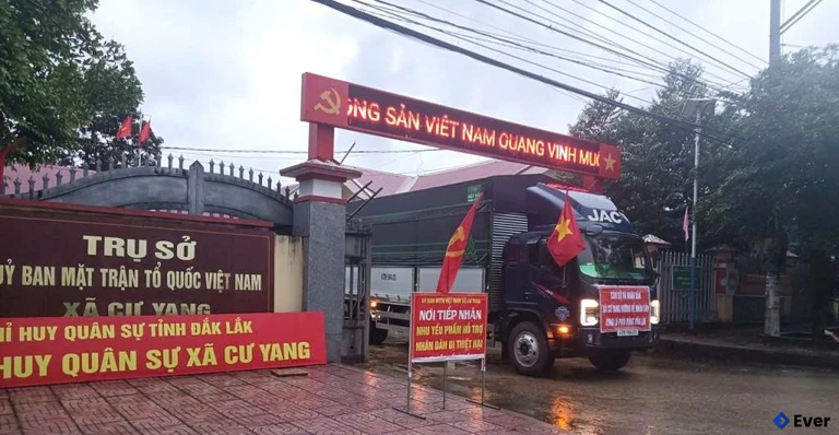 Trụ sở hành chính xã Cư Yang, tỉnh Đắk Lắk