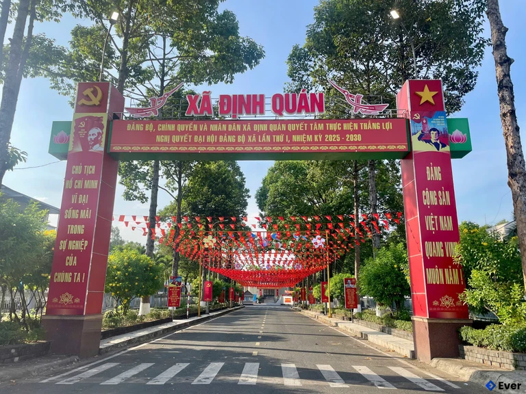 Trụ sở hành chính xã Định Quán sau sáp nhập