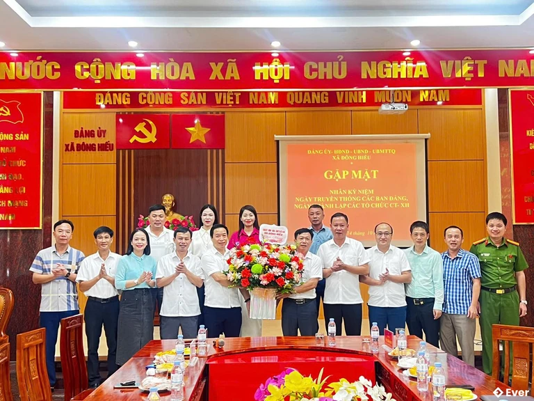 Trụ sở hành chính xã Đông Hiếu sau sáp nhập