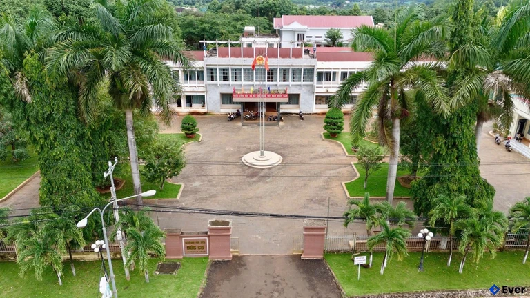 Trụ sở hành chính xã Đức Cơ, tỉnh Gia Lai sau sáp nhập