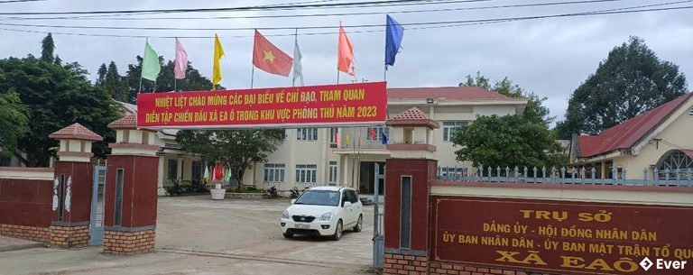 Trụ sở hành chính xã Ea Ô