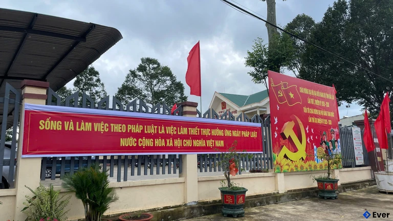 Trụ sở hành chính xã Ea Phê, tỉnh Đắk Lắk