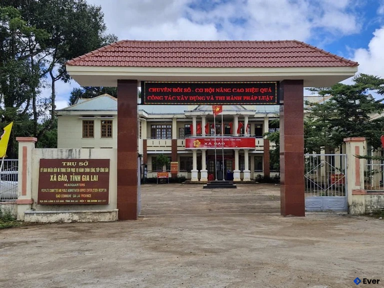 Trụ sở hành chính xã Gào, tỉnh Gia Lai