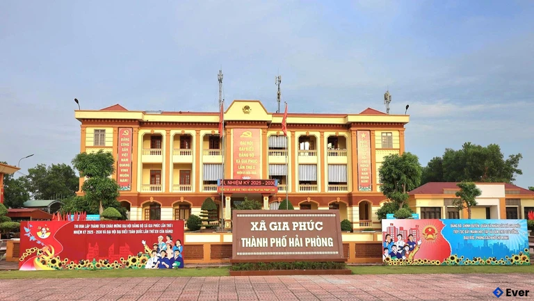 Trụ sở hành chính xã Gia Phúc, Hải Phòng sau sáp nhập