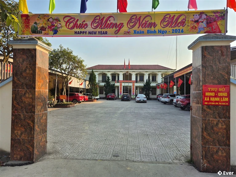 Trụ sở hành chính xã Hạnh Lâm sau sáp nhập