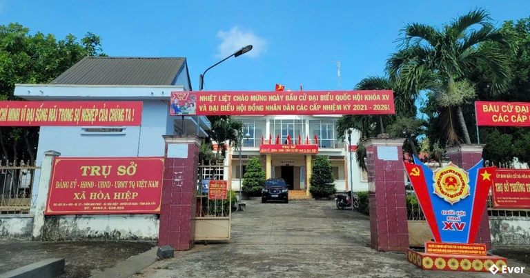 Trụ sở hành chính xã Hòa Hiệo