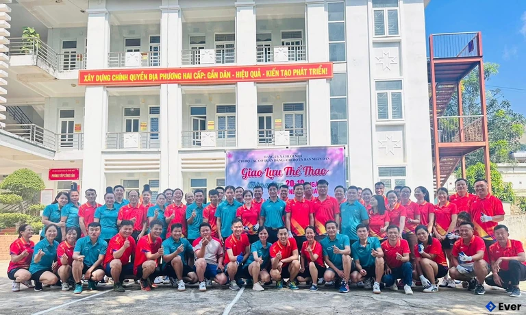 Trụ sở hành chính xã Huổi Một sau sáp nhập