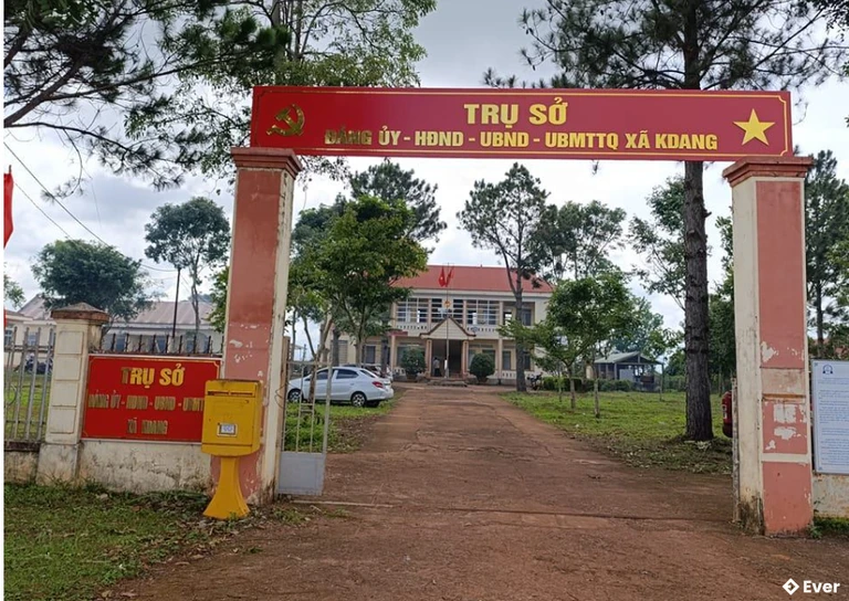 Trụ sở hành chính xã KDang, tỉnh Gia Lai