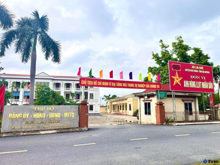 Trụ sở hành chính xã Lai Khê, Hải Phòng sau sáp nhập