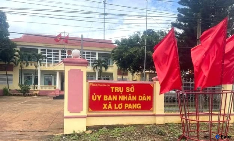 Trụ sở hành chính xã Lơ Pang, tỉnh Gia Lai