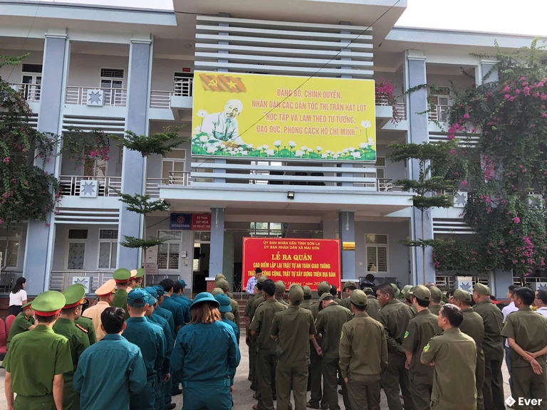 Trụ sở hành chính xã Mai Sơn sau sáp nhập