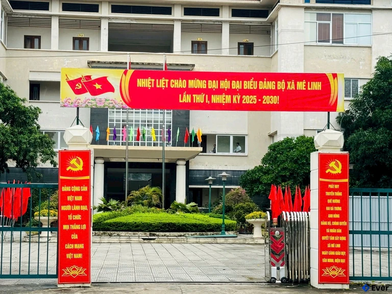 Trụ sở hành chính xã Mê Linh