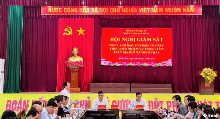 Trụ sở hành chính xã Minh Châu sau sáp nhập