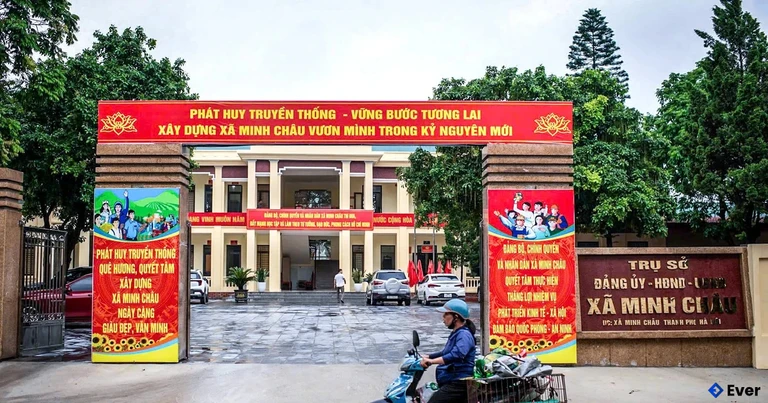 Trụ sở hành chính xã Minh Châu