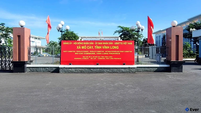 Trụ sở hành chính xã Mỏ Cày, tỉnh Vĩnh Long