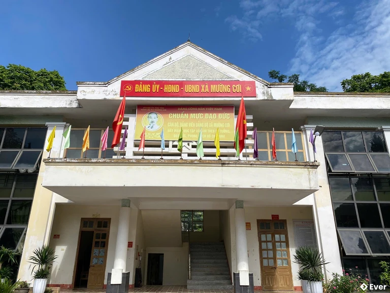 Trụ sở hành chính xã Mường Cơi sau sáp nhập