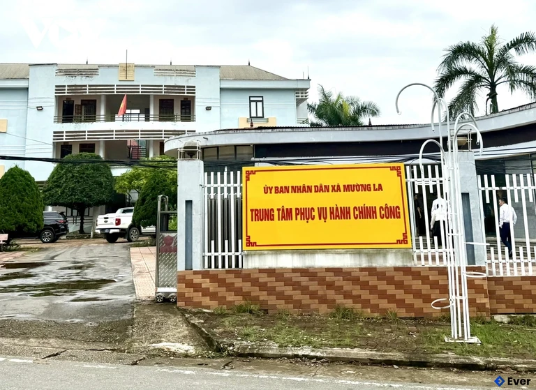 Trụ sở hành chính xã Mường La sau sáp nhập