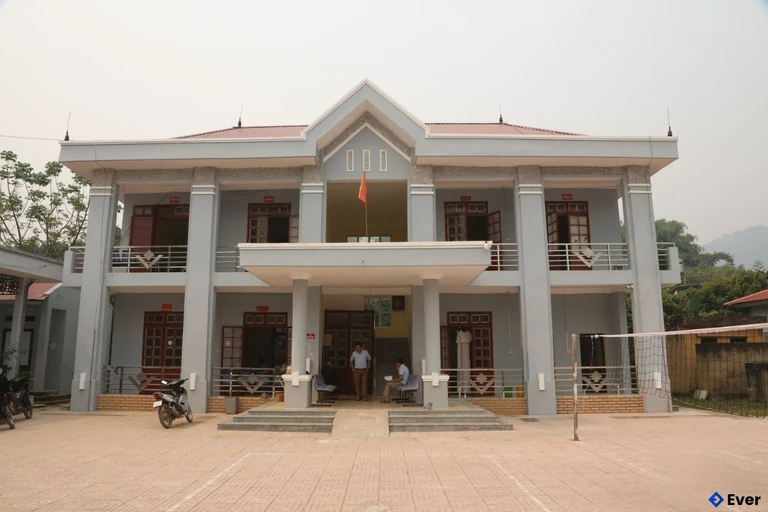 Trụ sở hành chính xã Mường Lèo sau sáp nhập