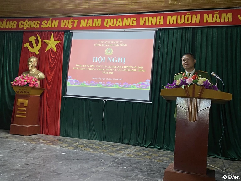 Trụ sở hành chính xã Mường Lống sau sáp nhập