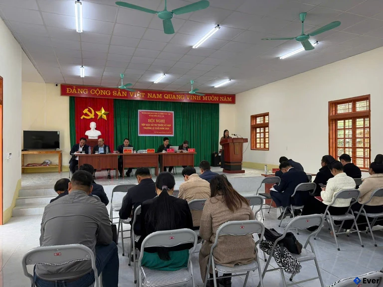 Trụ sở hành chính xã Nậm Lầu sau sáp nhập