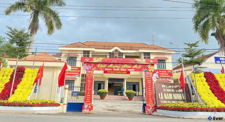 Trụ sở hành chính xã Nam Ninh Hòa sau sáp nhập