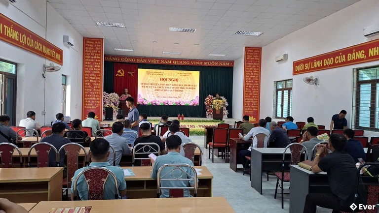 Trụ sở hành chính xã Nậm Ty sau sáp nhập