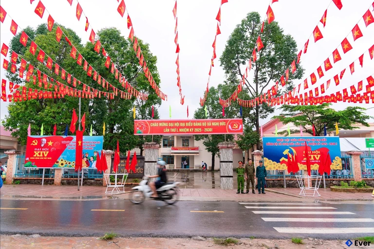 Trụ sở hành chính xã Nghị Đức, tỉnh Lâm Đồng